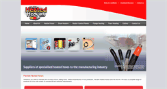 Desktop Screenshot of flexibleheatedhoses.com